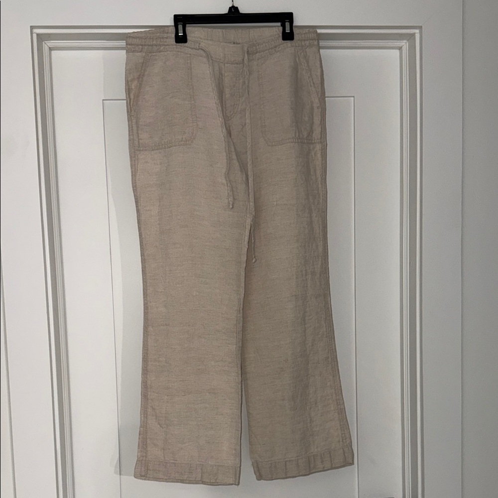 EUC Linen Wide leg pants